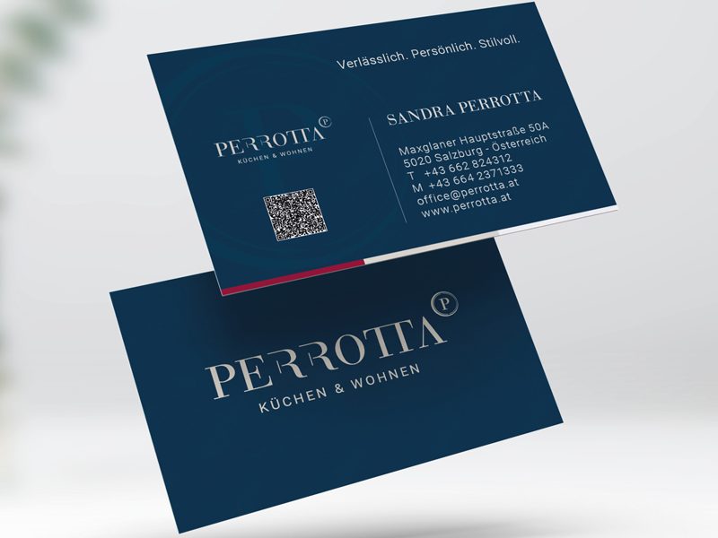 Sandra Perrotta Küchen & Wohnen Entwicklung Logo Design, Corporate Design & Branding